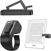 Vista 10 de [Compatible con Fundas] Anillo Girador de Página con Control Remoto para Kindle Paperwhite Oasis Scribe Kobo eReaders, Controles Remotos de Cámara