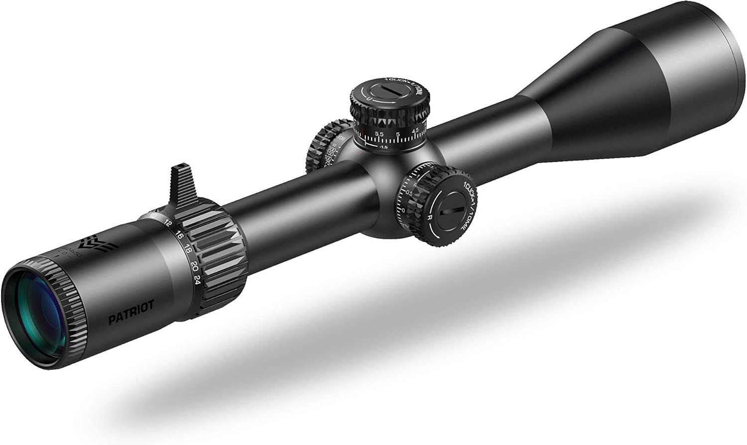 Swampfox Patriot FFP Variable 4X Optical Zoom Rifle Scope