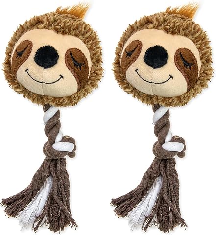 Karlie Peluş Köpek Oyuncağı Tembel Hayvan 22 Cm (2 paketi)
