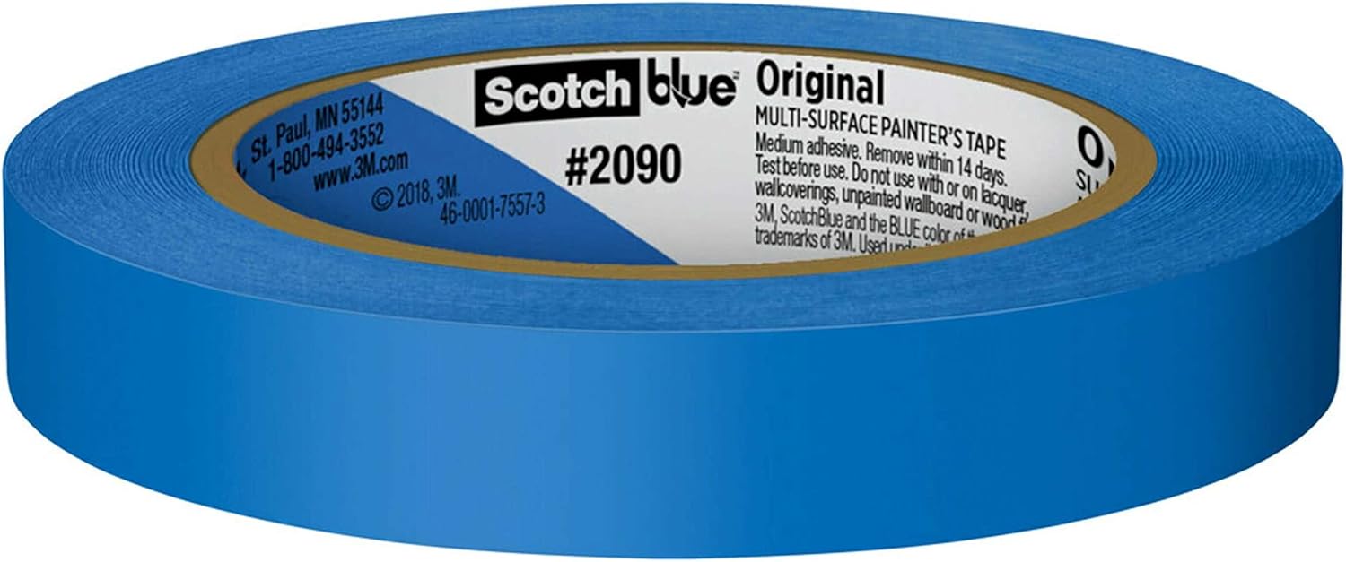 Review Product ScotchBlue Original Multi-Surface Painter's Tape, .70 inches x 60 yards, 2090, 1 Roll