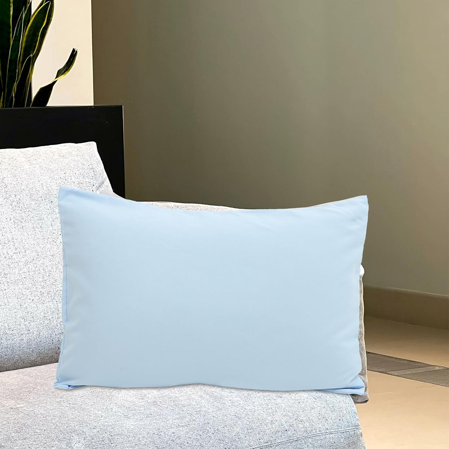 2pcs Pillowcases Small Size Travel Envelope Closure Soft Microfiber Pillow Covers Pillow Cases for Boys