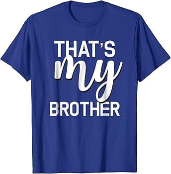 【BROTHER BROTHER】 SHORT SLEEVE TEE Brothers 兄弟 Short-Sleeve Unisex T-Shirt – JC Couture