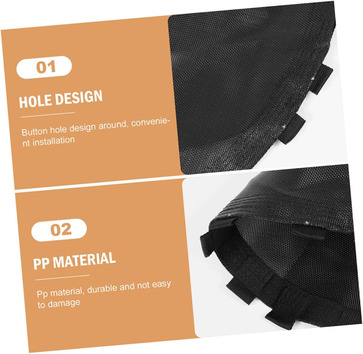 BESPORTBLE Trampoline Jumping Cloth Trampoline Floor Mat Trampoline Supplies Jumping Bed Replacement Mat Jumping