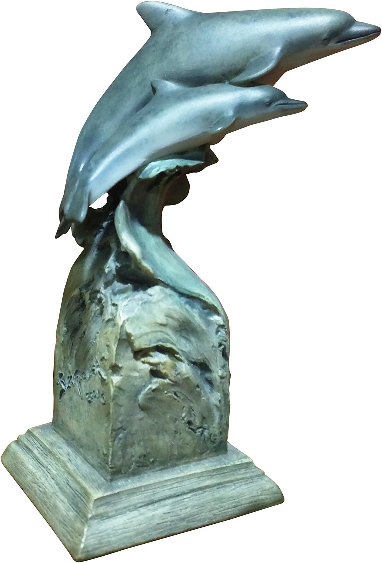 Best Dolphin Ocean Themed Carved Figurine Fan Lover Unique Cool Collectible Novelty Room Table Desk Decor Popular Last Minute Present for Dad Mom Daughter Son Her Him Her Boyfriend Couple Bae Family
