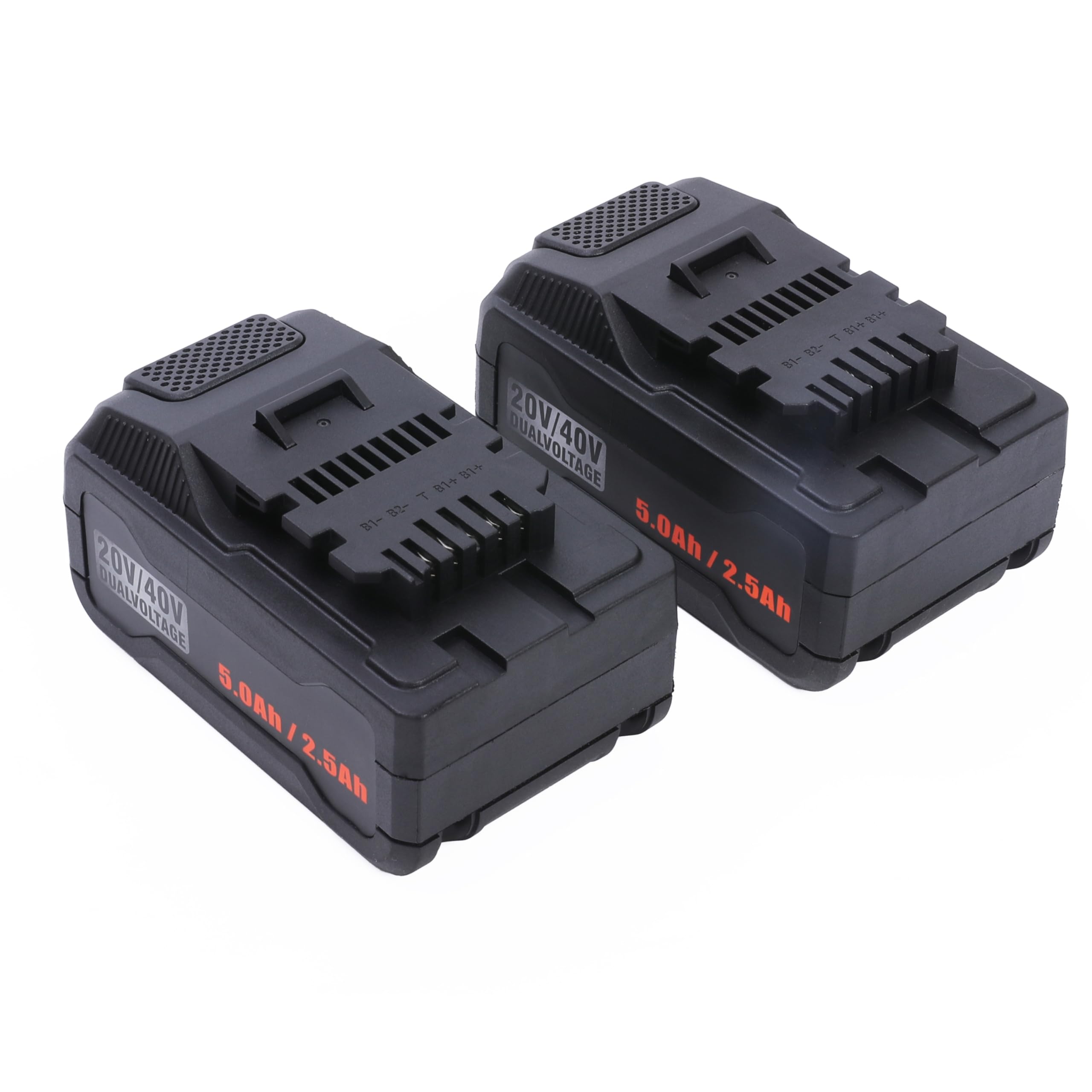 Dos x 20V 4.8Ah Repuesto Lition Ion Baterías Compatible con Ferrex20V40V Herramientas eléctricas