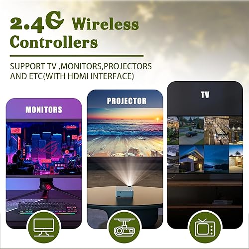 Miniatura 3 de Retro Gaming Console Stick  Plug & Play Video Game System with 23 Built-in Emulators, 20,000+ Retro Games, 4K HDMI Output, Dual 2.4GHz Wireless