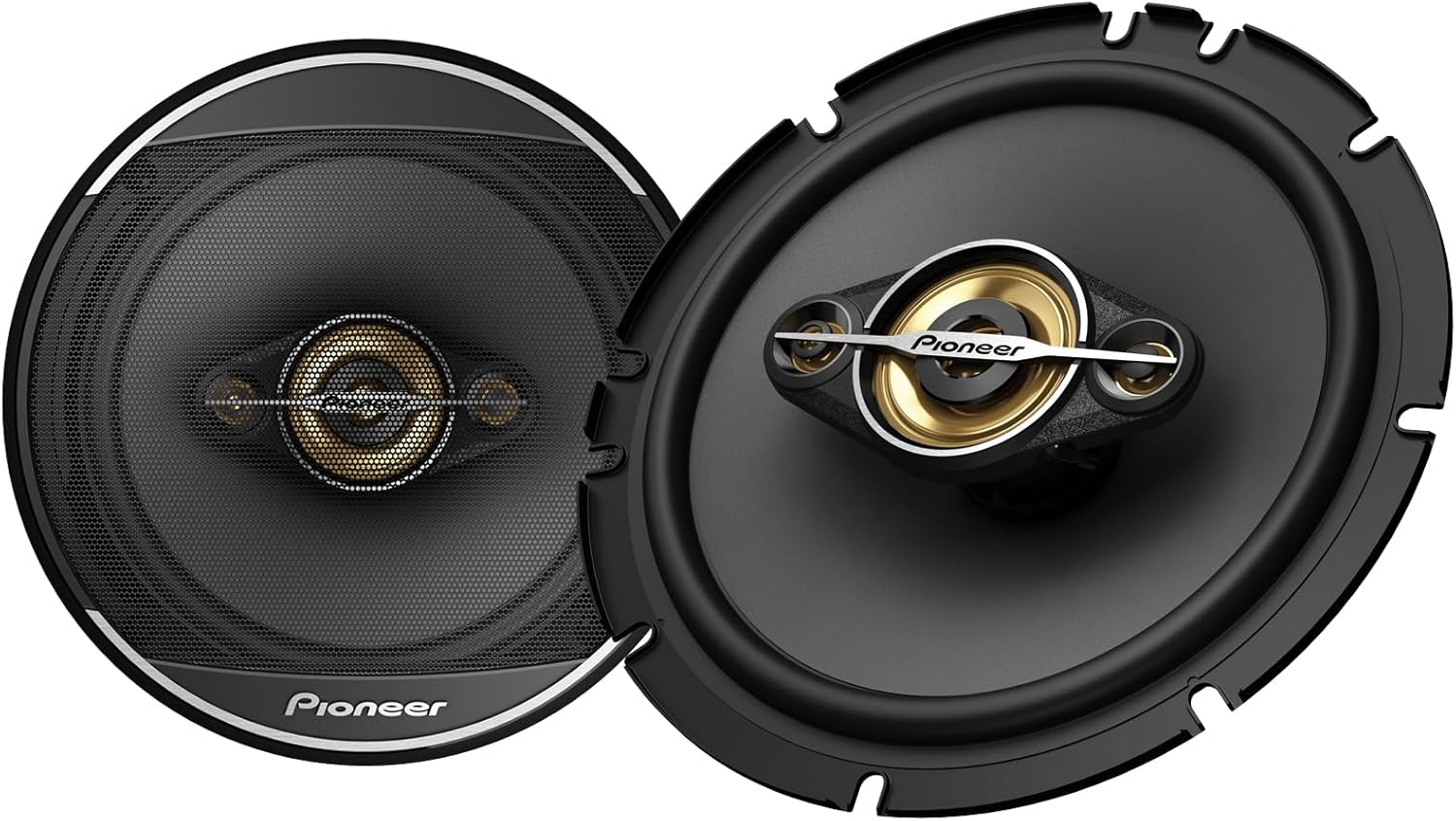 PIONEER A-Series Plus TS-A1681F 6.5” 4-Way Speakers (Pair) – 350W Max