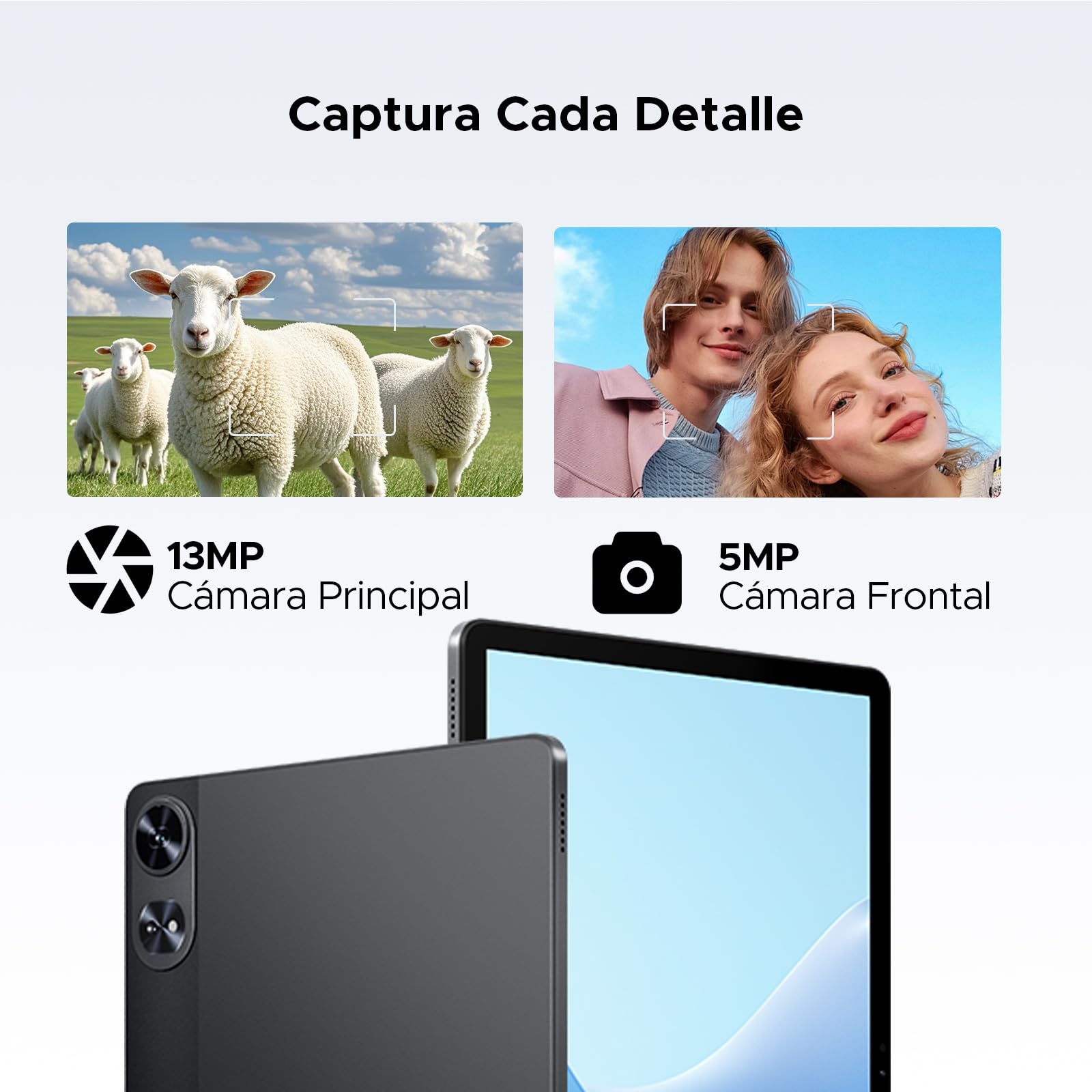 P11 Pro Tablet Android 16 2.4K 90Hz 11 Pulgadas Gemini AI 48GB RAM 128GB ROM T7250 Octa-Core 13MP 5MP 8800mAh 5G WiFi Negro