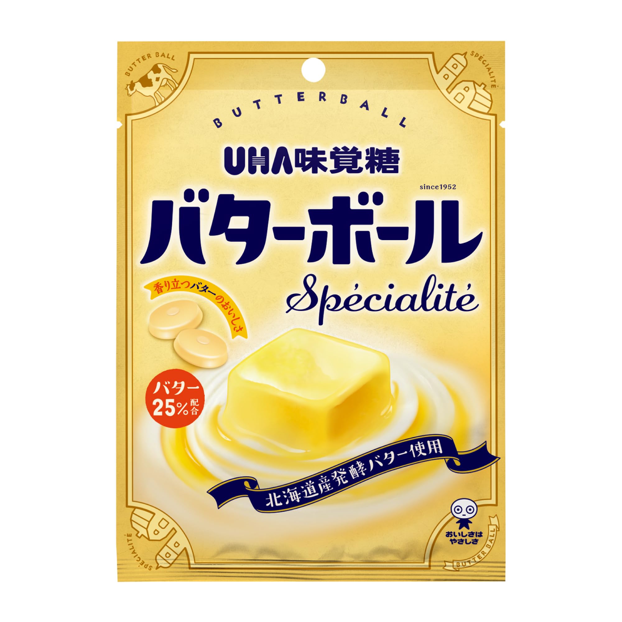 UHA味覚糖 バターボール スペシャリテ 53g×6袋