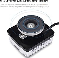 Vista 3 de Linkitom Kit de luces LED magnéticas para remolque, cable de 24 pies con enchufe de 7 pines, impermeable IP68, aprobado por DOT