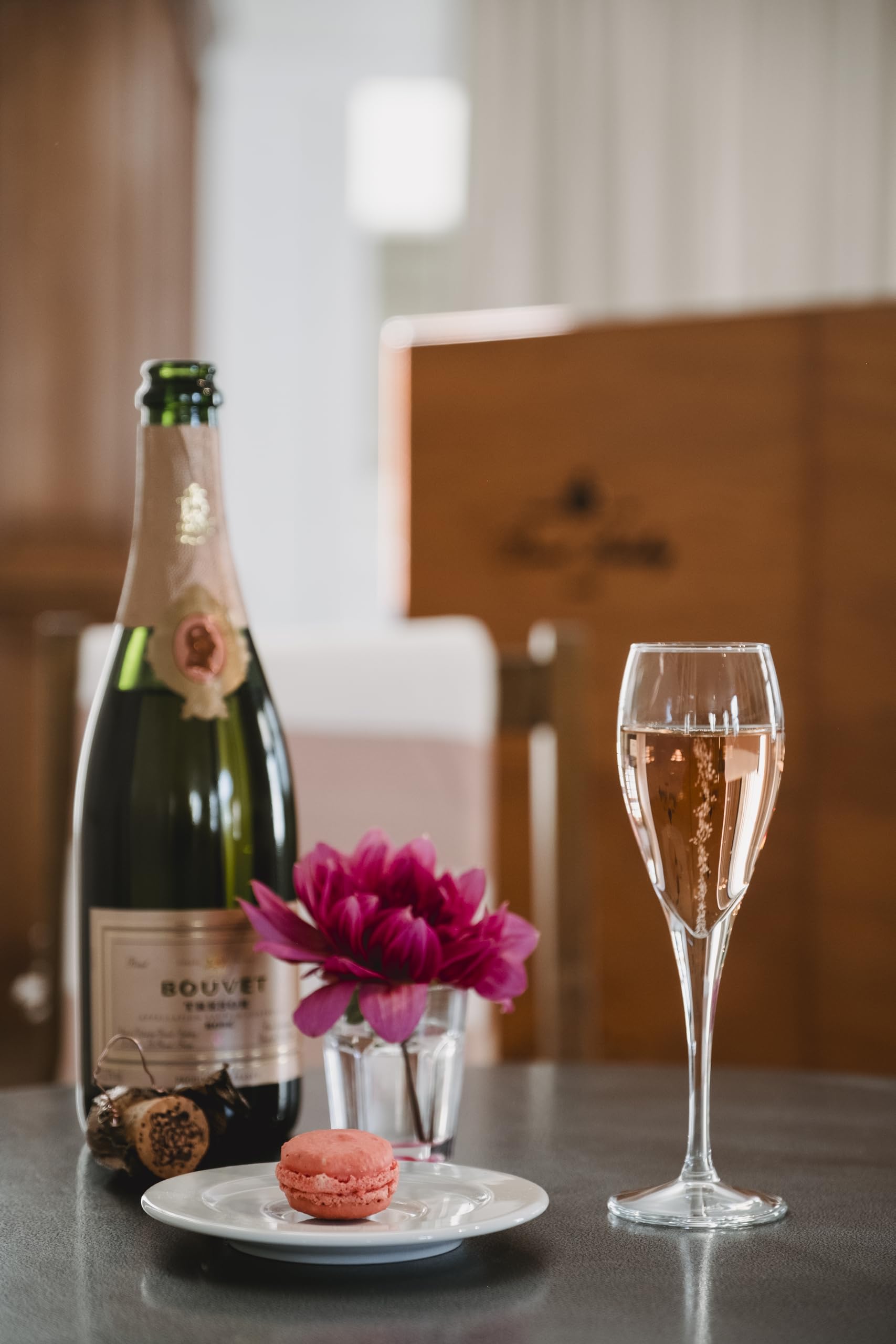 Bouvet Trésor Rosé Saumur Brut AOP - Schaumwein - Im Eichenfass ausgebaut - Cabernet Franc - Für Apéritifs, Nachtisch - 6 x 0.75 L