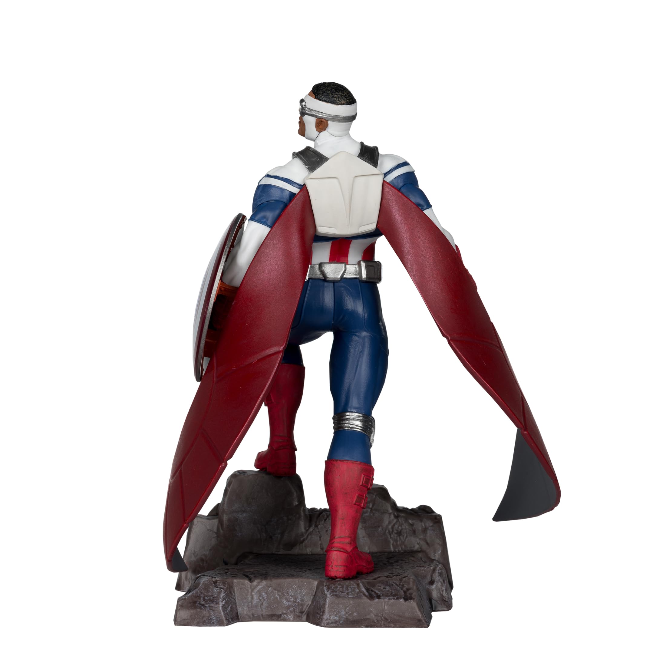 Marvel Captain America 1:10th Scala da collezione con scena (All-New Captain America #1) McFarlane Toys