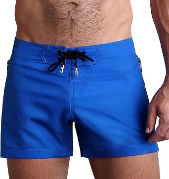Bang Mens Swimwear - Flex Shorts - Adjustable Quick-Dry Premium Beach Trunks