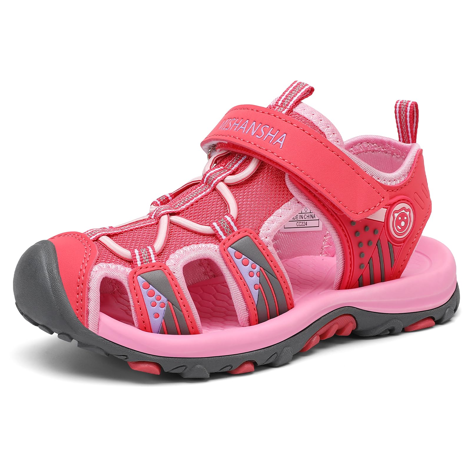SAGUARO Geschlossene Sandalen Kinder Trekking Sommer Outdoor Schuhe Atmungsaktiv