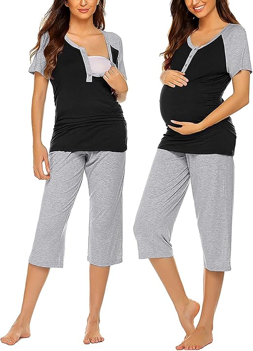 breastfeeding pyjama set