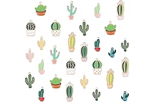 PH PandaHall 28-Piece Cactus Beads