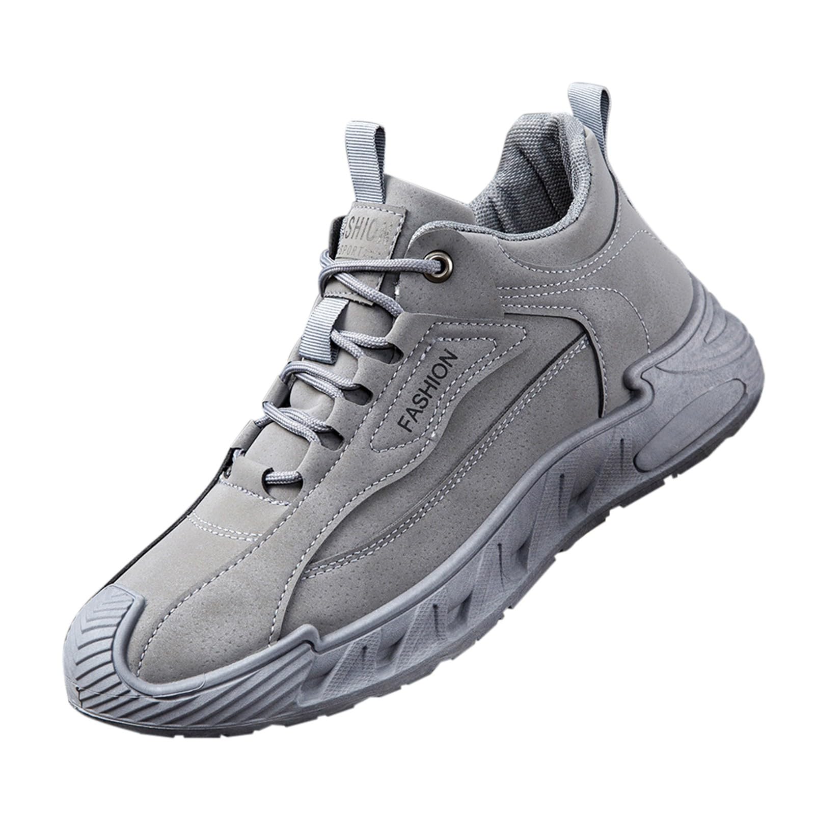 Scarpe da ginnastica da uomo in pelle scamosciata, stile casual, per tutti