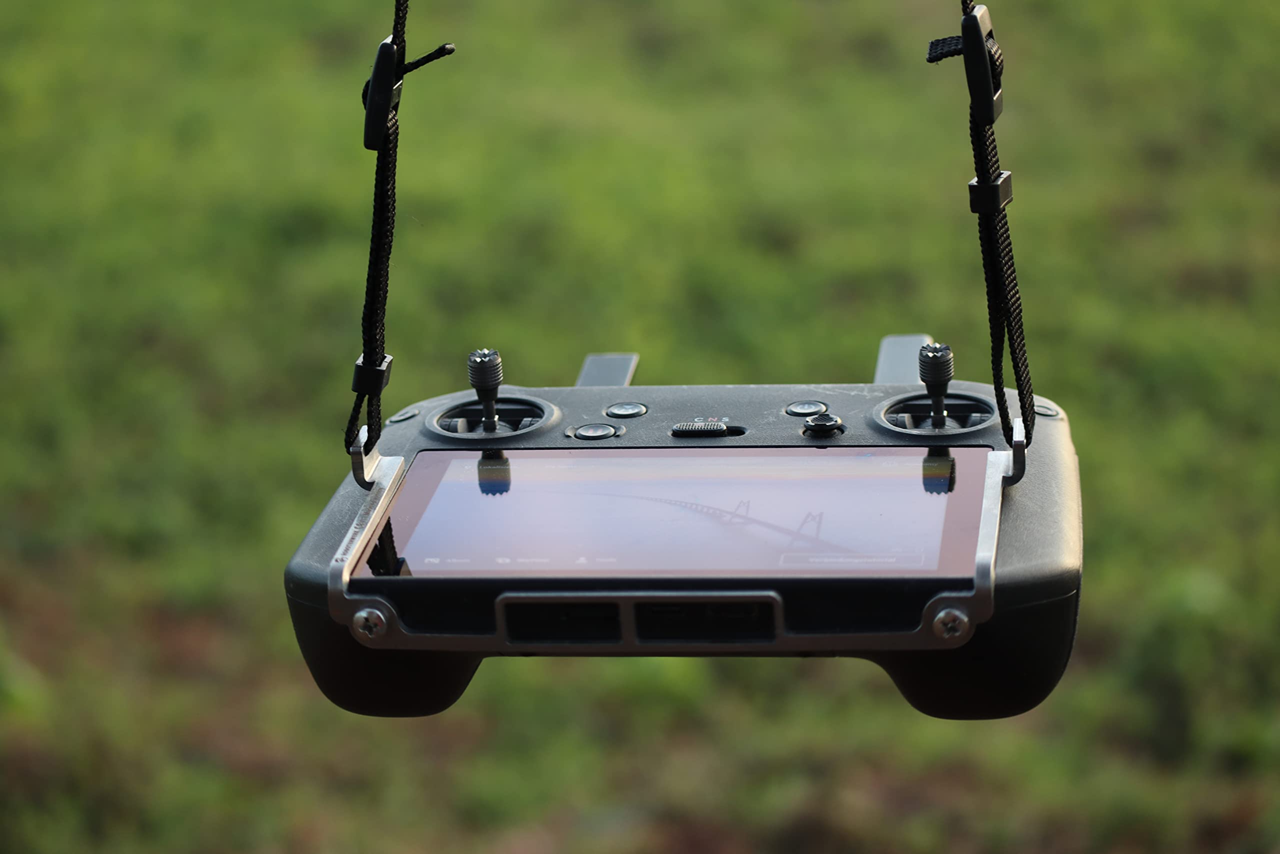 Roboterwerk Schultergurt Waagrechte Aufhängung aus Edelstahl für DJI Smart Controller, Lanyardzubehör für Fernsteuerung