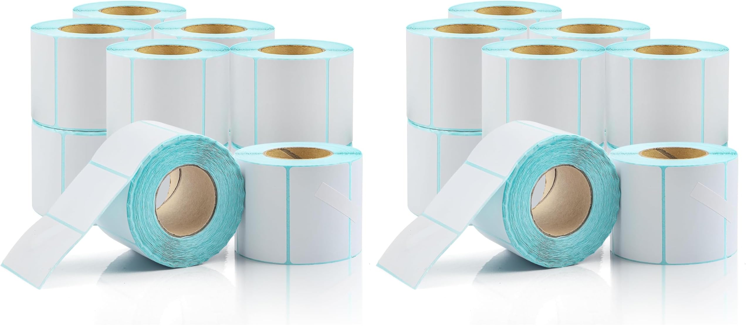 Bonvoisin Printing Scale Label Rolls, 58 X 40 mm, Barcode Label, 12 Rolls Per Case (Pack of 2)