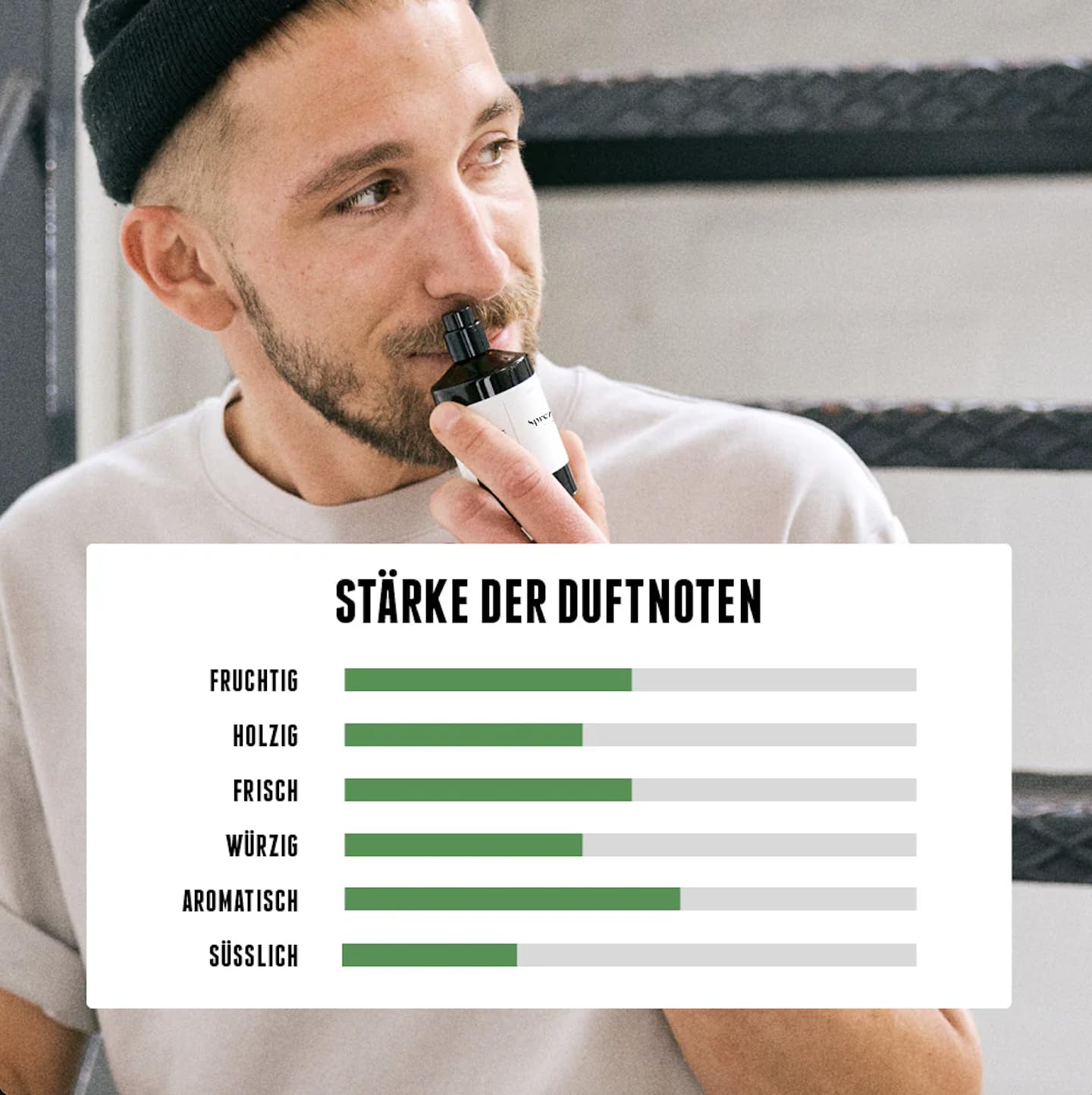 Sprezzatura (50ml) · Brooklyn Soap Company · Würzig-frisches Eau de Parfum für Männer · Mit Bergamotte, Muskat, Veilchen, Vetiver & Guajakholz · Langanhaltender Herrenduft