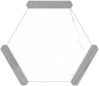 Marwood Panal Calacatta with Grey Picket 8-5/8