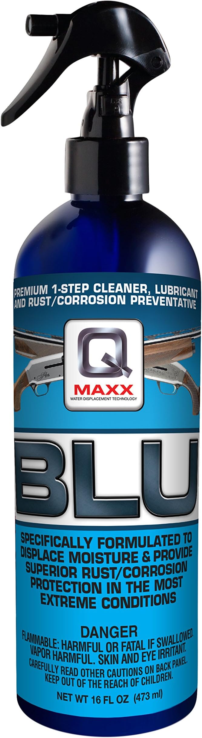 QMAXX BLU Trigger Spray, 16oz.