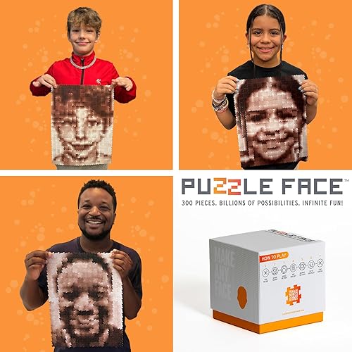 Miniatura 2 de Puzzle Face - Rompecabezas de 300 piezas para hacer cualquier cara. Crea retratos personalizados personalizados de cualquier persona. Miles de