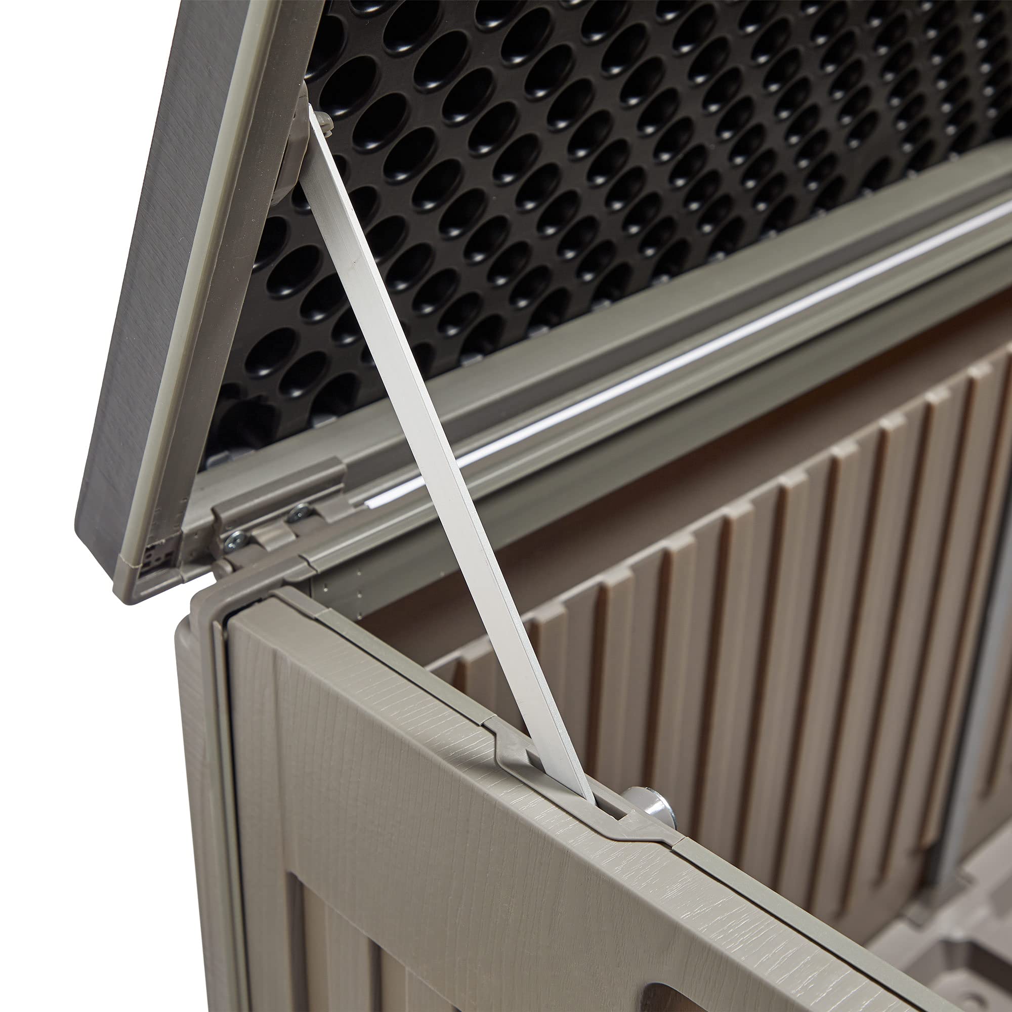 VonHaus 270L Garden Storage Box Outdoor Utility Chest Organiser