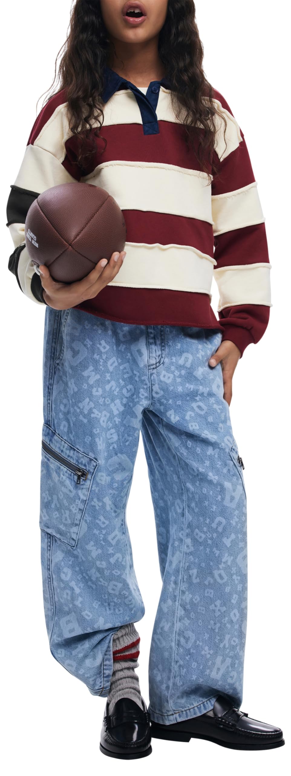 Desigual Kids 1 Farbe, 1001 Ecru, 13/14, weiß, 14 Jahre
