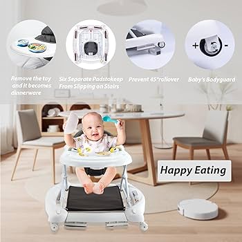 Amazon.com : Boyro Baby 5-in-1 Baby Walker, Baby Walkers for