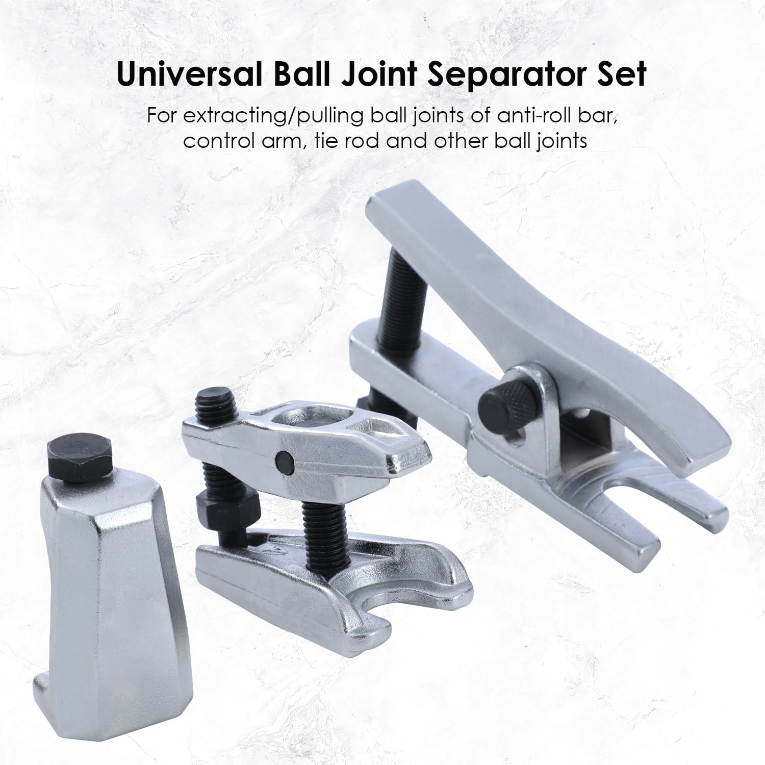 Kit Séparateur De Rotules Universel Greluma - 3 Pièces Pour Voitures, Camions Et VTT, Extraction Sans Dommage