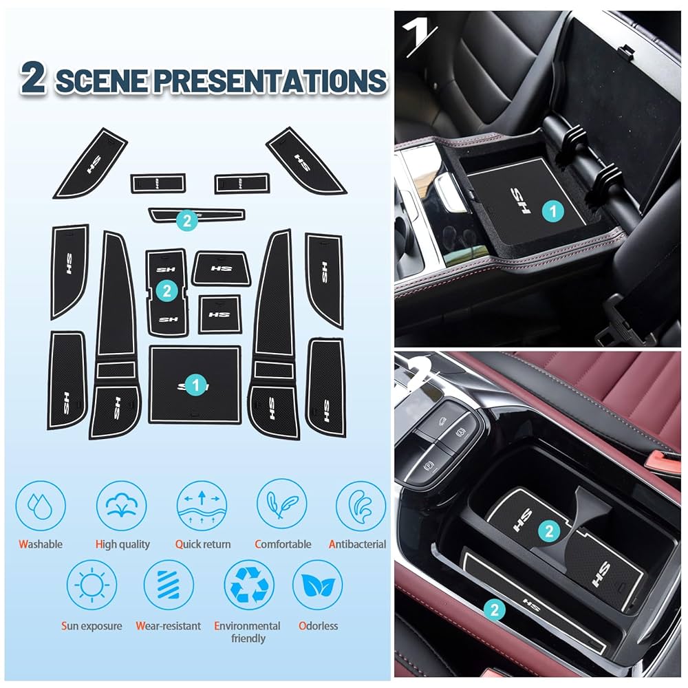 Ruiya Compatible With MG HS/EHS EV/HS Plug-in Hybrid 2018-2023