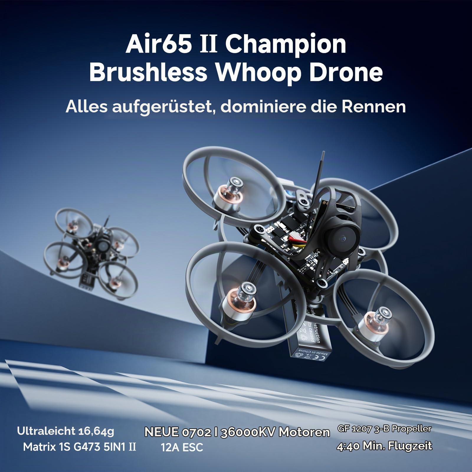BETAFPV Air65 II Brushless Whoop Quadcopter, for Champion FPV Drone