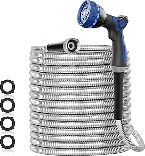 SPECILITE Stainless Steel Garden Hose - Kink-Free