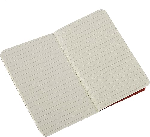 Miniatura 2 de Moleskine CH111 PKT Notebook, Caye Journal, Ruled, Red