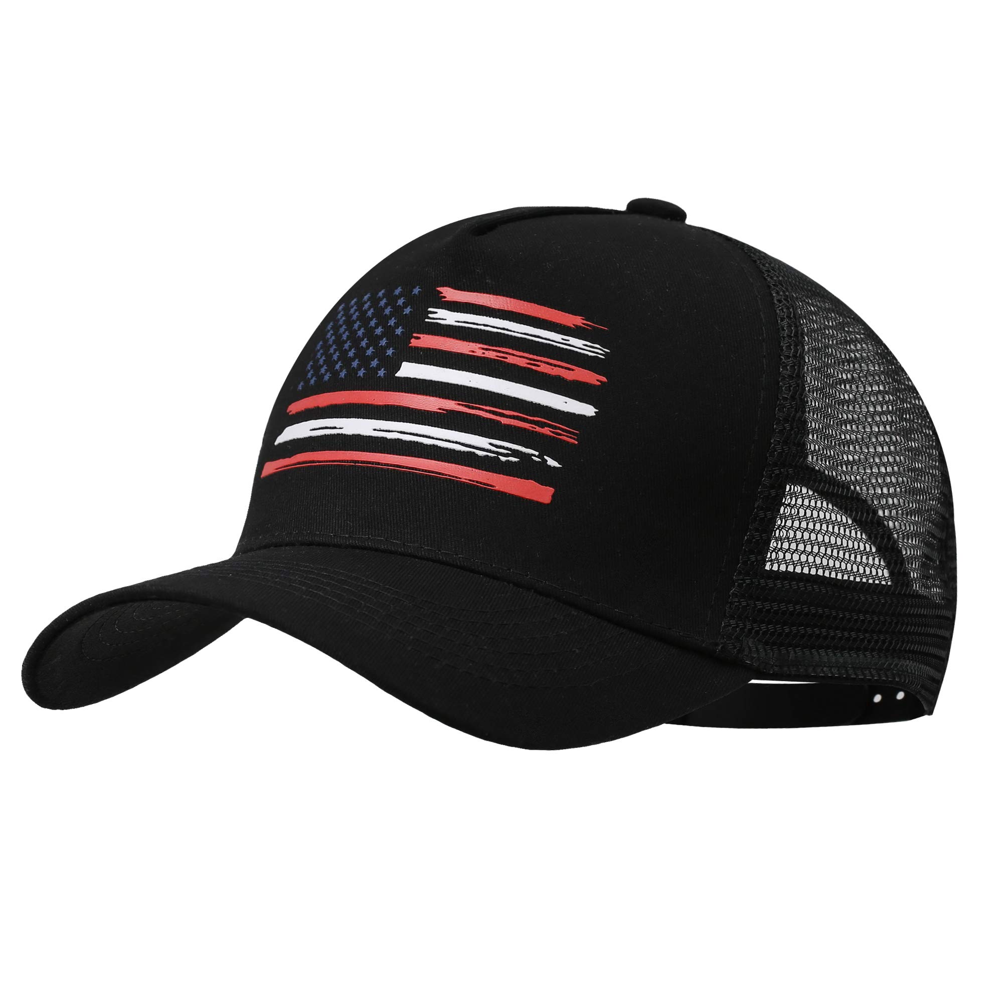 Gorras Para Hombres Originales AMERICAN FLAG HAT TRUCKER HAT