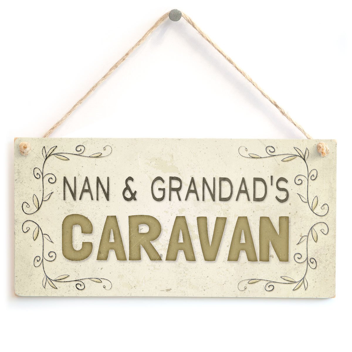 Nan & Grandad’s Caravan - Beautiful Home Accessory Gift Sign