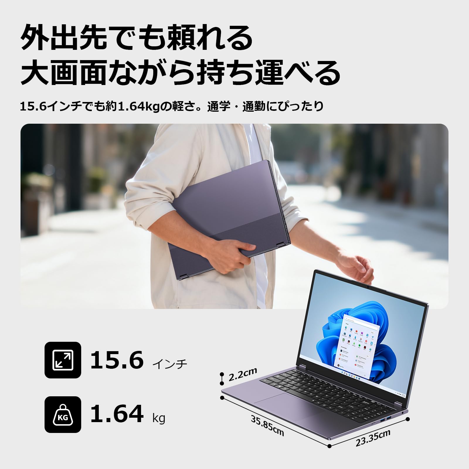 Amazon.co.jp: ノートパソコン Office搭載 15.6インチ タッチ