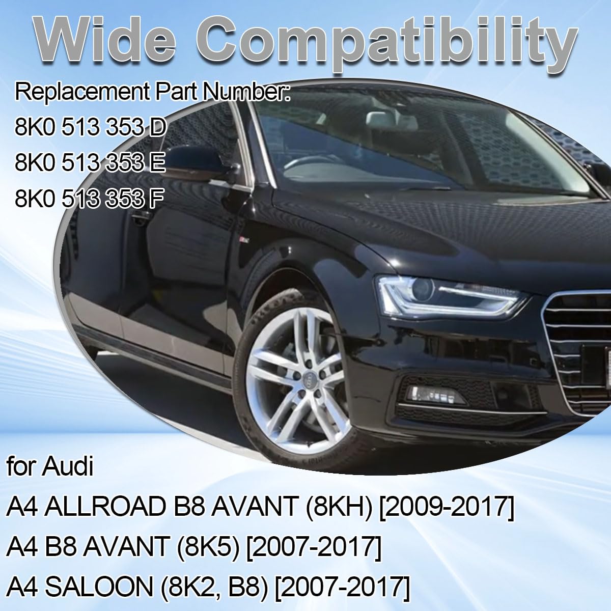 ZAMDOE 802 561 Coupelle de Suspension pour Audi A4 B8 8KH 8K5 8K2, B8 A5 S5 8T3 8TA 8F7 Q5 8RB pour Porsche MACAN 95B Droit, Gauche, Essieu Arrière et autres véhicules