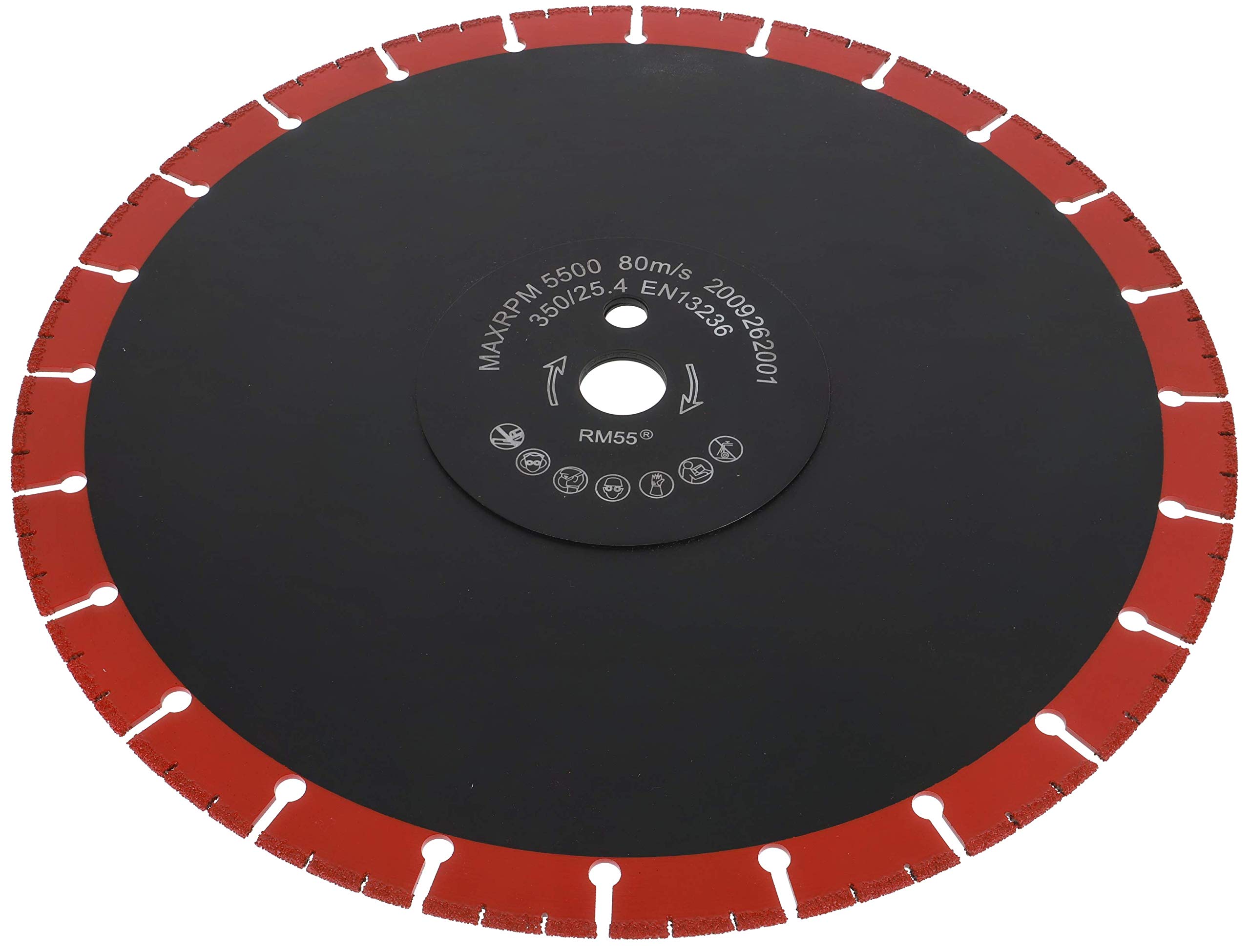 PRODIAMANT disco de corte de diamante universal Titanit 350 mm x 25,4 mm Multicorte, corta todos los materiales de construcción