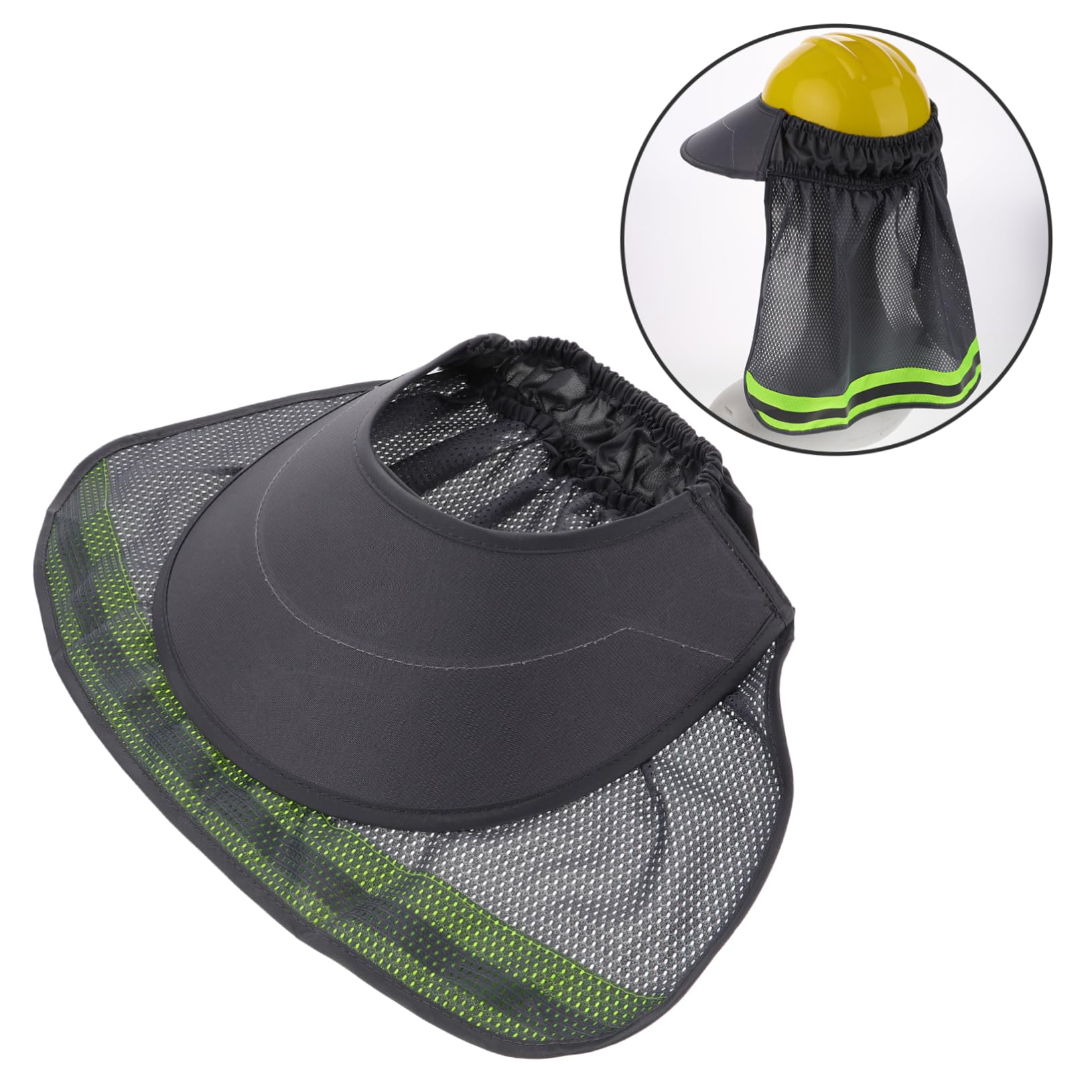 Artibetter 5stücke Hard Hat Sonnenschutz Mit Nackenschutz Atmungsaktive Bauhelm- Effektive Uv-abschirmung Für Outdoor-Arbeiten