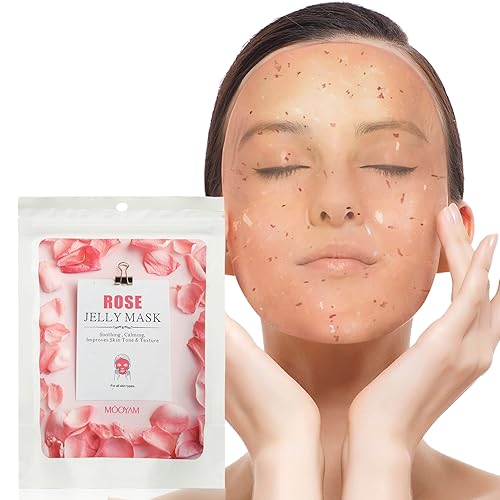 Mascarilla facial de gelatina para el cuidado de la piel, mascarilla de gelatina en polvo para cara, mascarilla profesional para líneas finas,