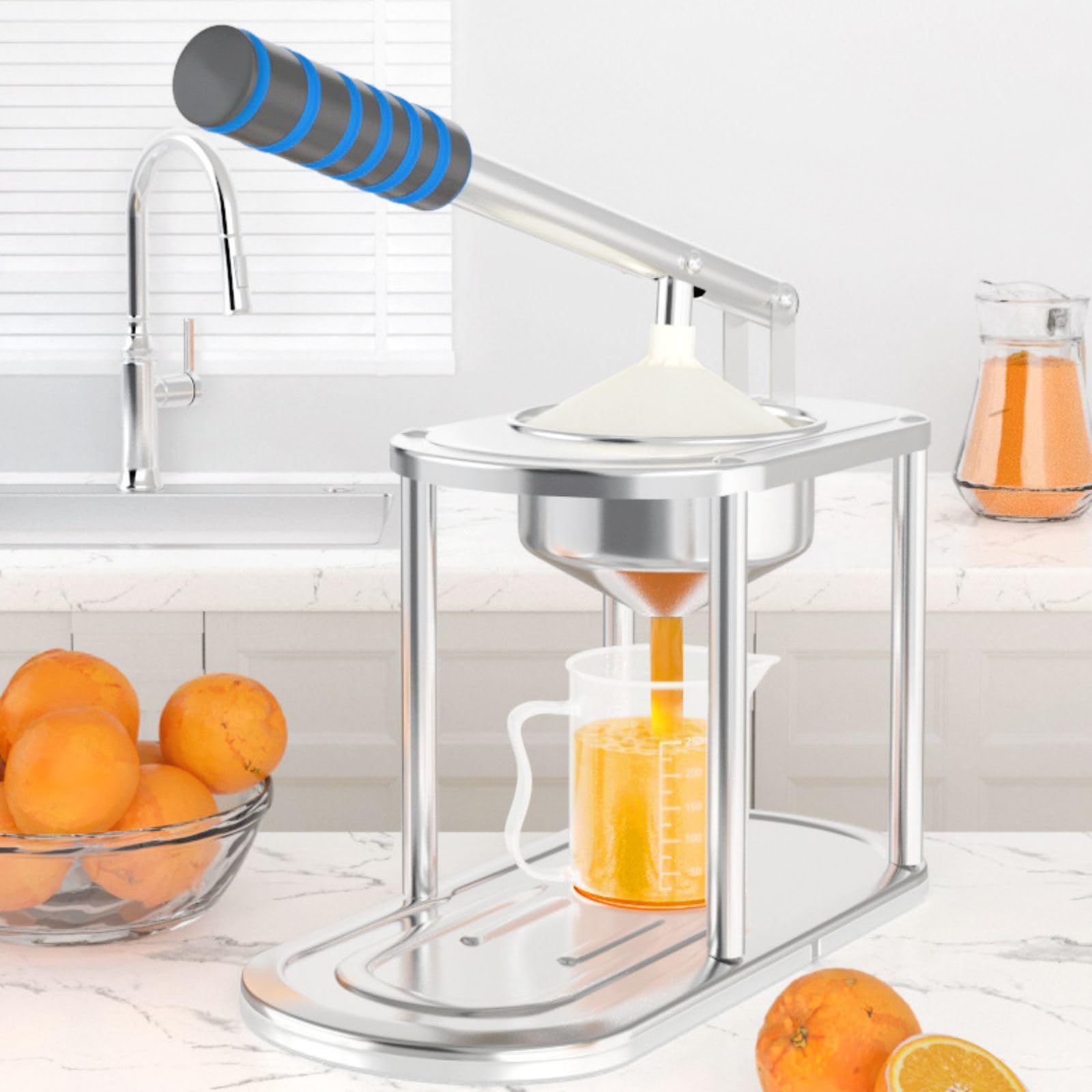 Amazon｜GUOOL ハンドジューサー レモン絞り器 金属製 手動 しぼり器