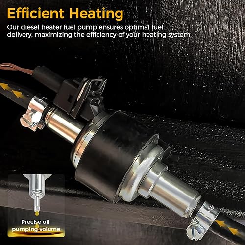 Miniatura 5 de WAYSKA Bomba de combustible del calentador diesel, más silencioso, piezas de repuesto del calentador diesel para el calentador de estacionamiento
