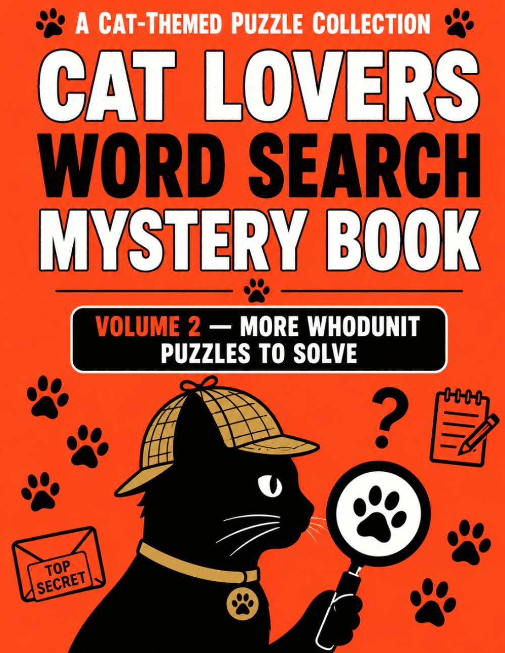 Cat Lovers Word Search Mystery Book: Volume 2 — More Whodunit Puzzles to Solve