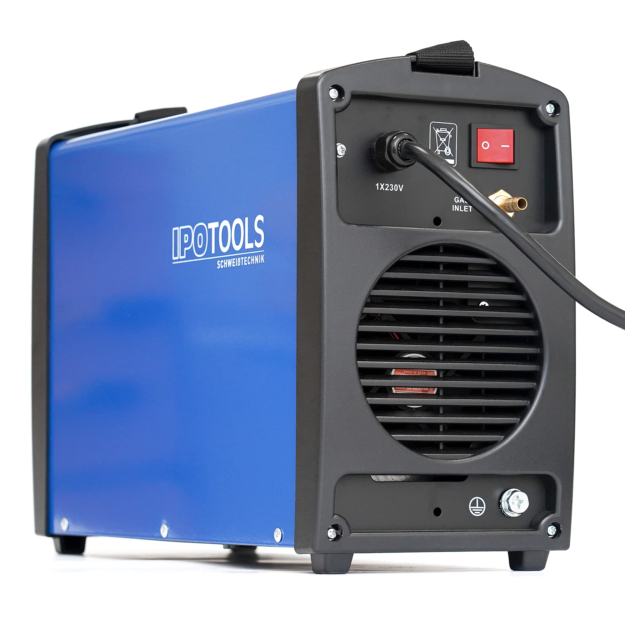 IPOTOOLS TIG-200PD Saldatrice TIG - Saldatrice TIG con IGBT 200A 230V, Saldatrice a elettrodo MMA 3 in 1, Saldatrice portatile, 7 anni di garanzia