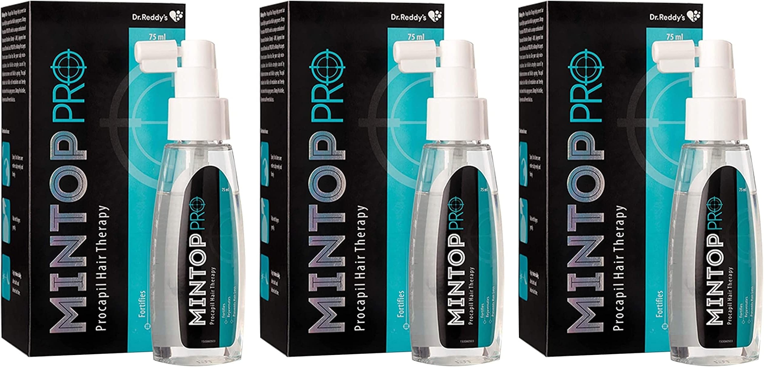 Mintop Pro Serum With Procapil Hair Therapy 75 ml x Pack of 3