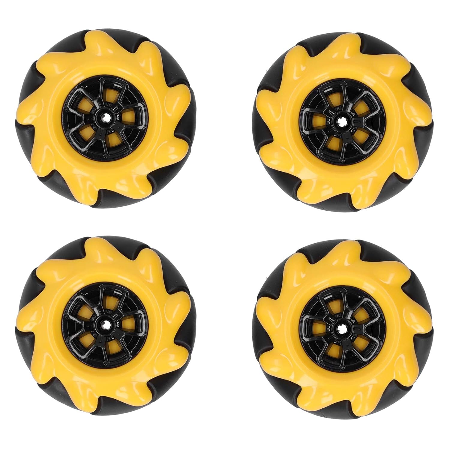 Mecanum Wheel Robot Kit with 60mm Omnidirectional Wheels for TT Motor STEM Smart Car Projects