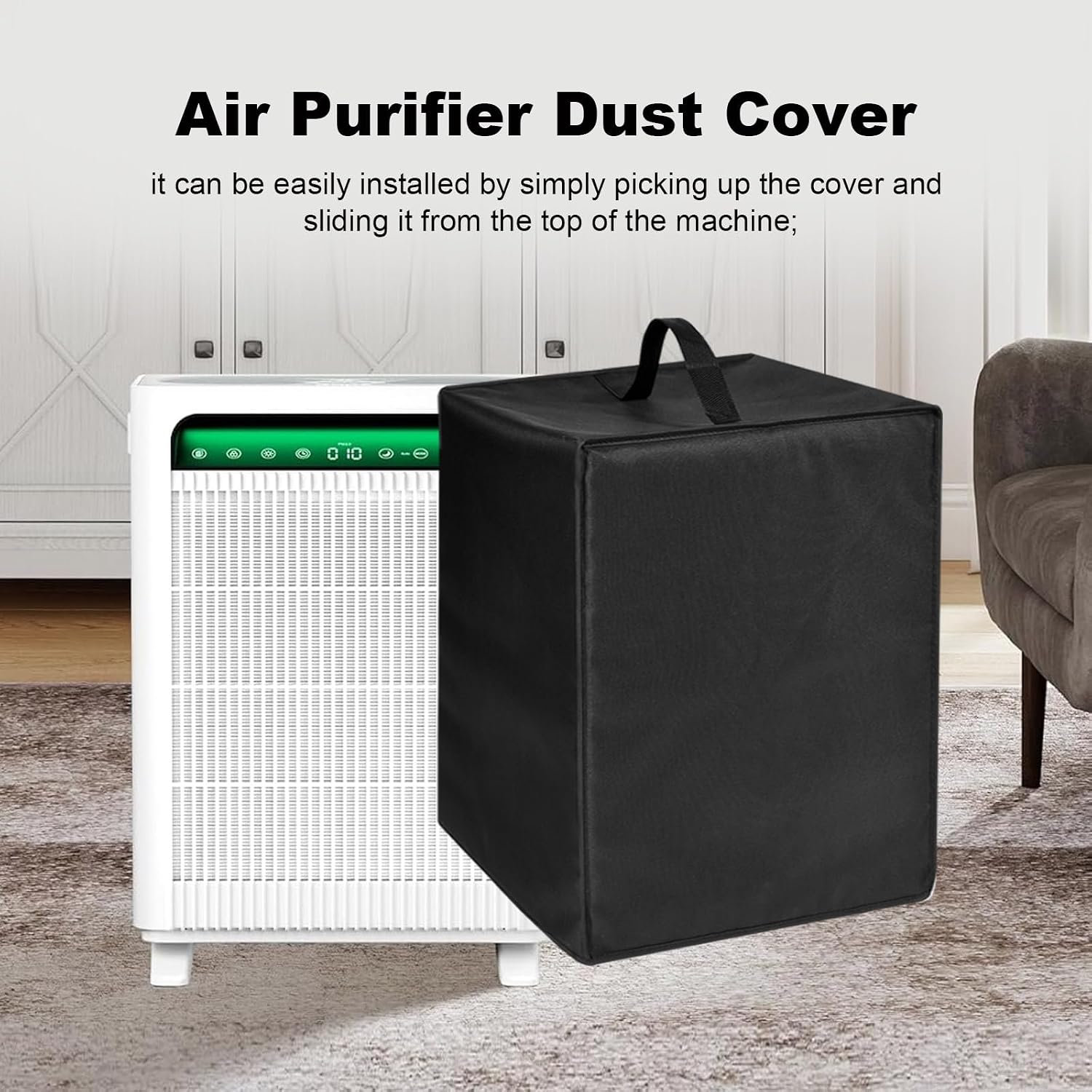 Heavy Duty Dust Cover for KNKA Air Purifier APH4000,Waterproof Nylon Protective Covers Case for Air Purifier Pets, Dust, Pollen