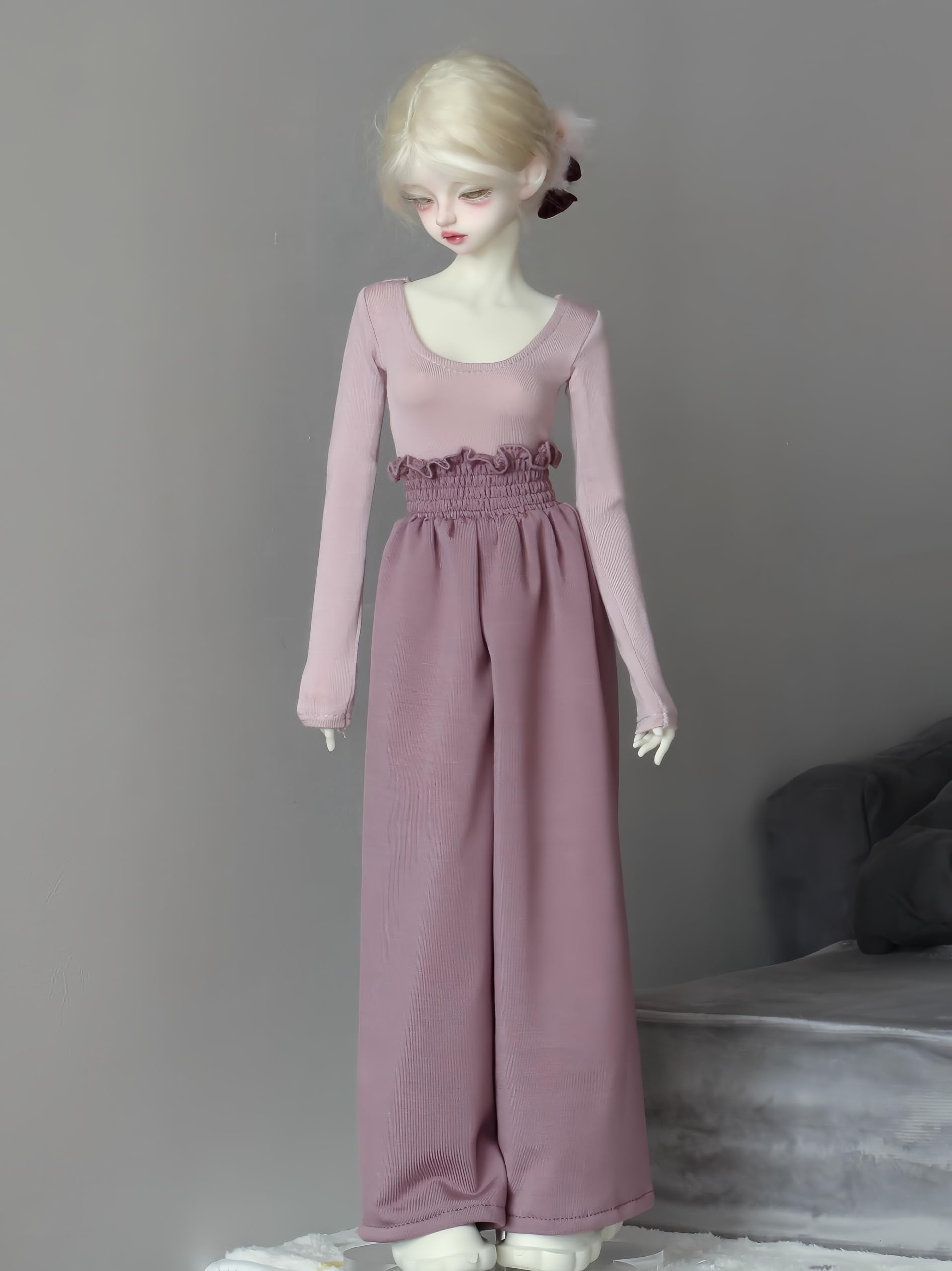 Bjd Puppenkleidung für 1/3 1/4 Bjd-Puppen, Kugelgelenk-Puppenkleidung, handgefertigt, viele Modestile Set (O, 1/4)